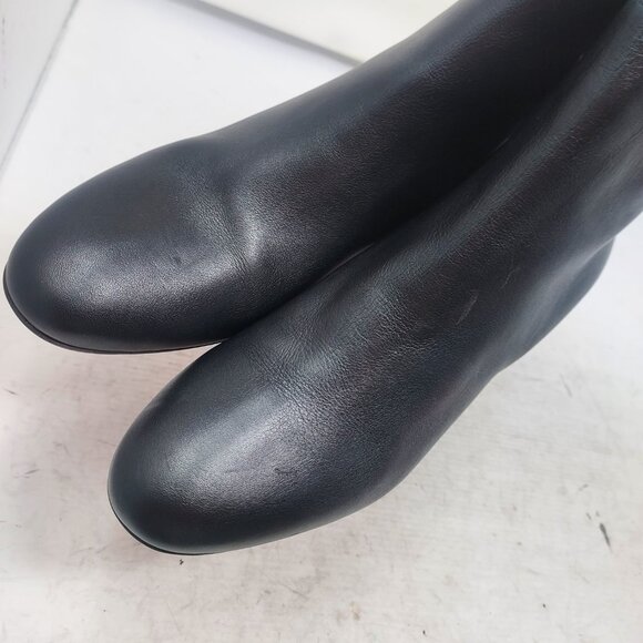 Christian Louboutin Black Turela Leather Ankle Boot - Picture 10 of 13